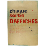 Chaque sortie d'affiches doit être accompagnée d'un bon de sortie.