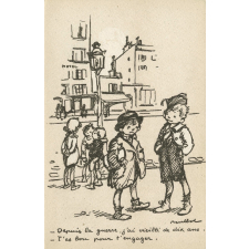 Depuis la guerre, j'ai vieilli de dix ans. - T'es bon pour t'engager.