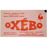 Buvard publicitaire. Oxébo.