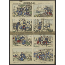 Scènes militaires. Guerre de 1870-1871. Traits de bravoure et actions d'éclat.