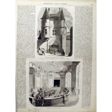 L'Ecole des Chartes. Porte d'entrée, rue de Chaume. Salle des cours.