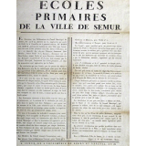 Écoles primaires de la ville de Semur.