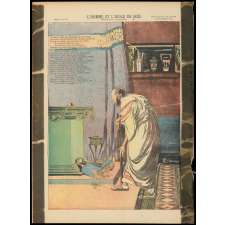 L'Homme et l'Idole de bois. (Fable de La Fontaine).