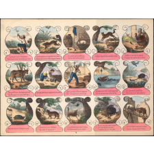 Les Fables de La Fontaine en énigmes.