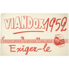 Buvard publicitaire. Viandox.
