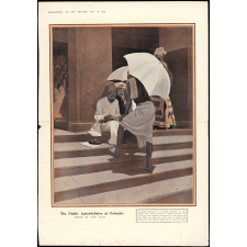 The public letter-writer at Colombo = L'écrivain public à Colombo.