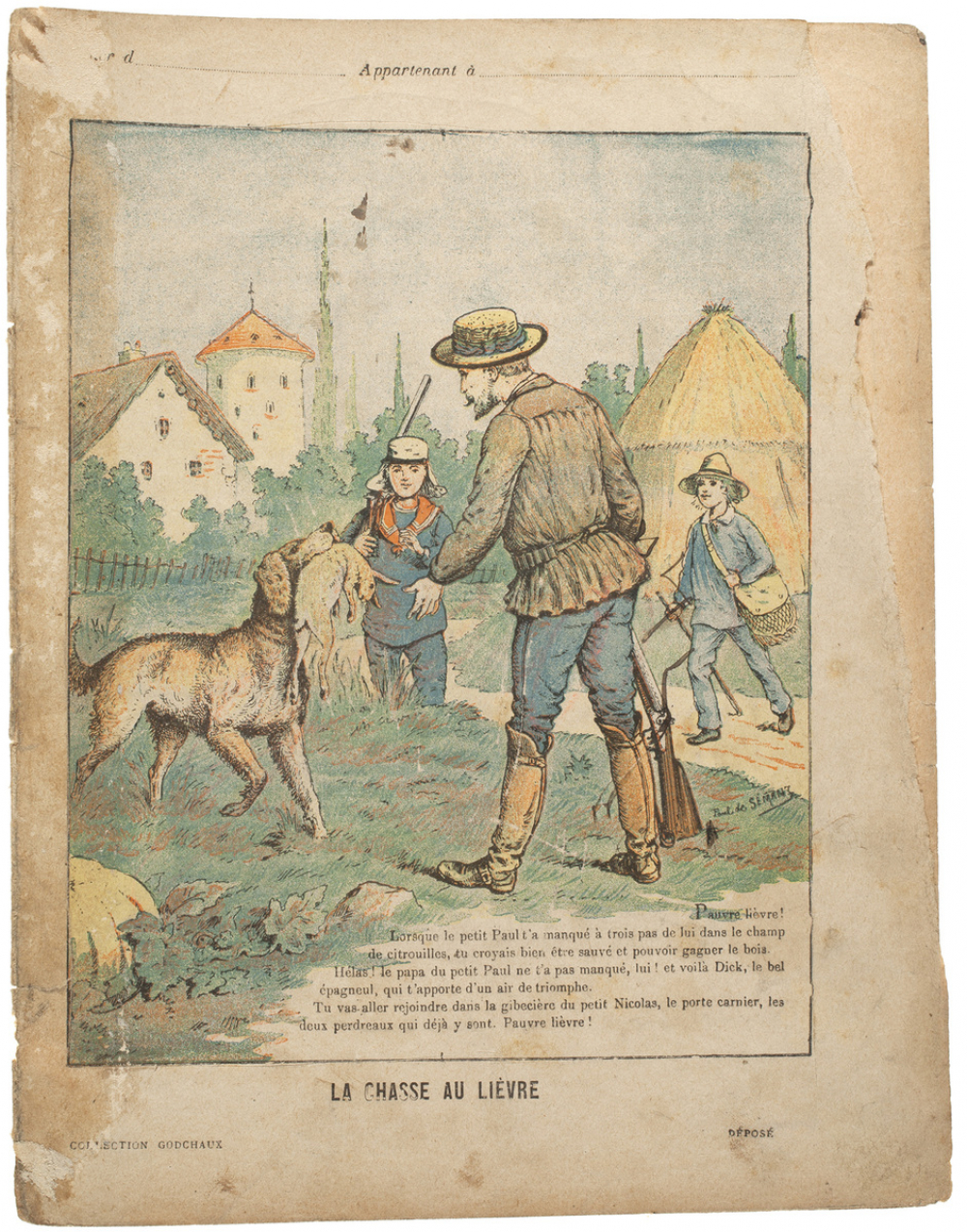 La Chasse au lièvre. 