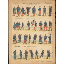 Infanterie de ligne et chasseurs à pied.