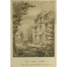 Lycée de Versailles (Jeunes Filles). Vue d'un des pavillons habités par les pensionnaires. 