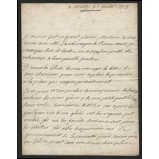 Lettre à l'évêque de Chartres. 
