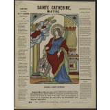 Sainte Catherine, Martyre.