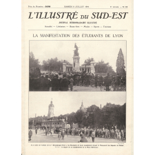 La manifestation des étudiants de Lyon.