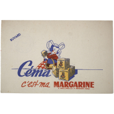 Buvard publicitaire. Margarine Céma.