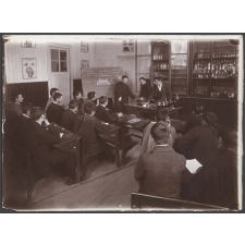 Ecole primaire supérieure de La Ferté-Macé - Leçon de physique: bobine de Ruhmkorff. 
