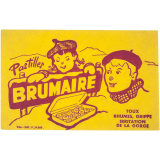 Buvard publicitaire. Pastilles Brumaire.