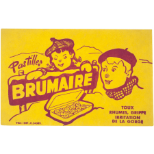 Buvard publicitaire. Pastilles Brumaire.