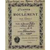 Cahier de roulement / Ecole de Jeunes Filles 2 rue Rabelais à Montrouge.