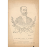 Le Portrait écrit de M. Carnot, Président de la République française, né à Limoges le 11 août 1837, mort à Lyon le 25 juin 1894, contenant 62.000 lettres.
