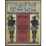 Au Printemps, Paris. Jouets, étrennes 1930. 
