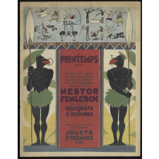 Au Printemps, Paris. Jouets, étrennes 1930. 