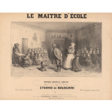Le Maître d'école. Nouveau Quadrille comique.