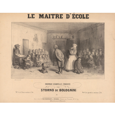 Le Maître d'école. Nouveau Quadrille comique.