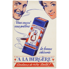 Buvard publicitaire. Chicorée A la bergère.