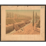 Tableaux géographiques : Le canal : L'écluse