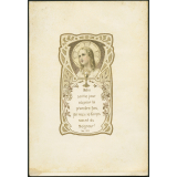Attestation de membre à l'Association universelle des Enfants de la Première Communion.