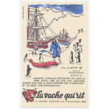 Buvard publicitaire. La vache qui rit. Dumont d'Urville. 