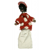 Marionnette à gaine. Les quatre races. 