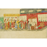 Queue au lait - Septembre Octobre 1940.