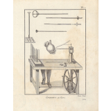 Gravure, sur Verre.