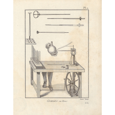 Gravure, sur Verre.
