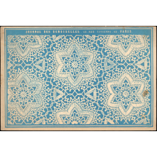 Modèle de broderie de dentelle au crochet.