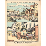 Tableaux muraux. 34 Leçons de Choses en Images sans paroles en tableaux muraux à raconter par les Petits. 3- La moisson. 4- Meunier et Boulanger.