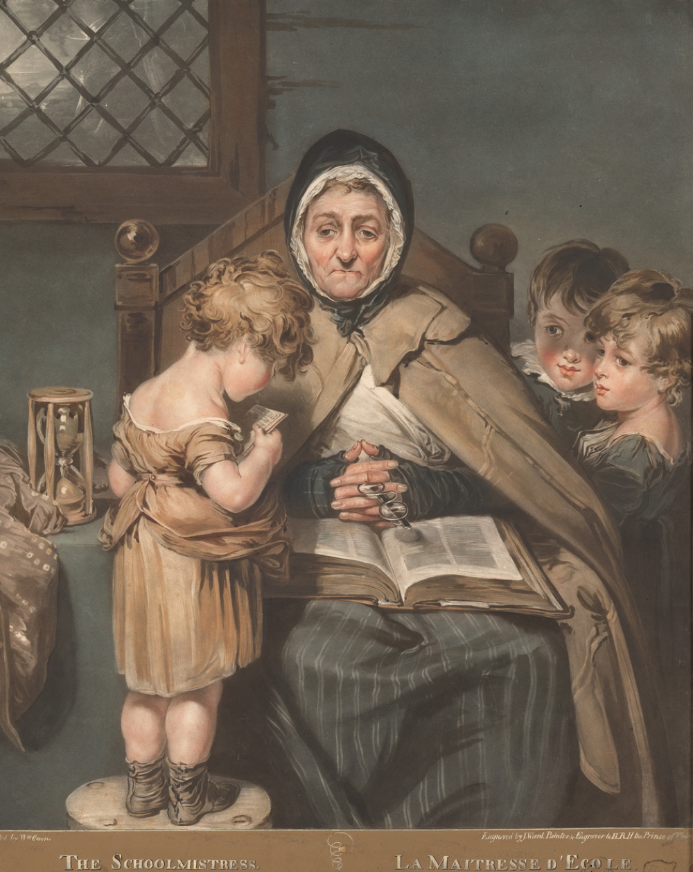 La Maitresse d'Ecole. The Schoolmistress.