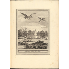 Fable de La Fontaine. L'Aigle et la Pie. Fable CCXXIV.