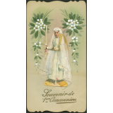 Image religieuse. Souvenir de 1ère communion. 