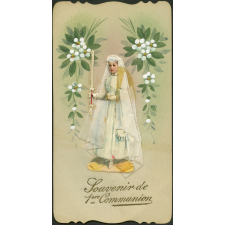 Image religieuse. Souvenir de 1ère communion.
