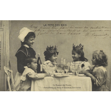 La Fête des Rois - Le Moment des Toasts: Compliment du Roi à sa Gracieuse Souveraine.