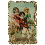 Image à collectionner. Jeux d'enfants. 