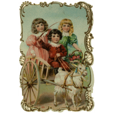 Image à collectionner. Jeux d'enfants. 