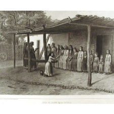 École de jeunes filles tatares. Déré Koui, près de Yalta (Crimée) 30 Août 1837.