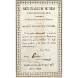 Ex-praemio . Seminarium Minus Gratianopolitanum.