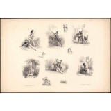 Scènes de rue lors des 3 Glorieuses (1830). 