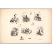 Scènes de rue lors des 3 Glorieuses (1830). 