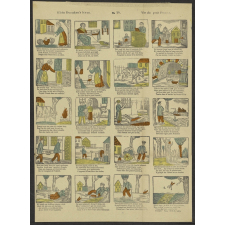 Klein Duimken's leven. Vie du petit Poucet.