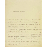 Lettre. 