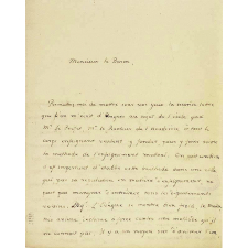 Lettre.